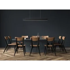 Lucide RAYA LED Hanglamp-Zwart-LED Dimb.-36W-2700K-Metaal