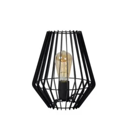 Lucide REDA Tafellamp E27/40W H27cm Zwart