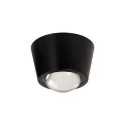 Lucide RIGON Plafonnière-Zwart-LED-6W-3000K-Alumin.