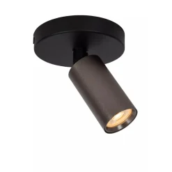 Lucide RITMO - Plafondspot - Ø 10 cm - 1xGU10 (MR11) - Koffie