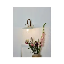 Lucide RÖMER - Wandlamp - Ø 24 cm - 1xE27 - Beige