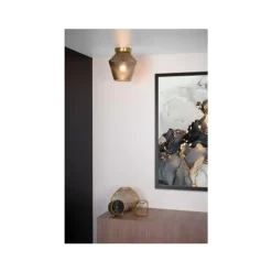 Lucide ROSALIND - Plafonnière - Ø 21 cm - 1xE27 - Fumé