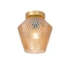 Lucide ROSALIND - Plafonnière - Ø 21 cm - 1xE27 - Amber