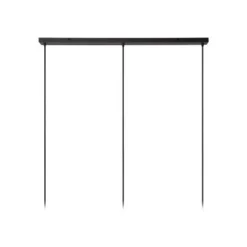 Lucide ROSAS Hanglamp-Zwart-3xE27-40W-Metaal