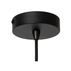Lucide ROSAS Hanglamp-Zwart-Ø26-1xE27-40W-Metaal