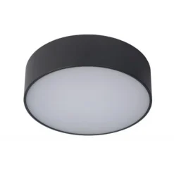 Lucide ROXANE Plafonnier Led Rond 10W Anthraciet