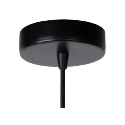 Lucide RUBEN Hanglamp 1x E27 40W Zwart / mat goud