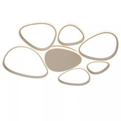 Lucide SAMLING - Plafonnière - LED Dimb. - CCT - 1x72W 2700K/4000K - Taupe