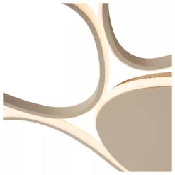 Lucide SAMLING - Plafonnière - LED Dimb. - CCT - 1x72W 2700K/4000K - Taupe