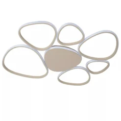 Lucide SAMLING - Plafonnière - LED Dimb. - CCT - 1x72W 2700K/4000K - Taupe