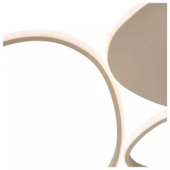 Lucide SAMLING - Plafonnière - LED Dimb. - CCT - 1x30W 2700K/4000K - Taupe