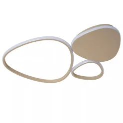 Lucide SAMLING - Plafonnière - LED Dimb. - CCT - 1x30W 2700K/4000K - Taupe