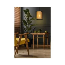 Lucide SANSA - Hanglamp - 1xE27 - Zwart