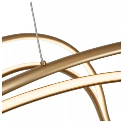 Lucide SARDANA Hanglamp-Mat Go.-LED Dimb.-53W-2700K/3200K