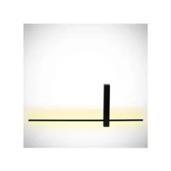 Lucide SEGIN - Wandlamp - LED - 1x6W 2700K - Zwart