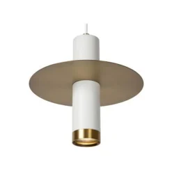 Lucide SELIN Hanglamp Badk.-Wit-Ø6-1xGU10-5W-IP44-Metaal