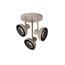 Lucide SENSAS Plafondspot-Beige-Ø25,8-3xGU10 (ES111)-12W
