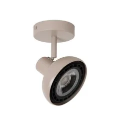 Lucide SENSAS Plafondspot-Beige-1xGU10 (ES111)-12W-Staal