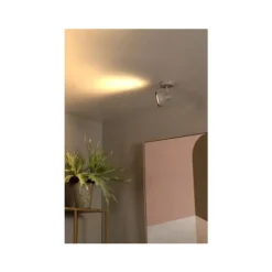 Lucide SENSAS Plafondspot-Beige-1xGU10 (ES111)-12W-Staal