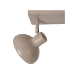 Lucide SENSAS Plafondspot-Beige-2xGU10 (ES111)-12W-Staal