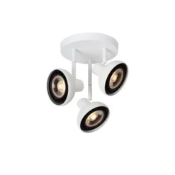 Lucide SENSAS Plafondspot-Wit-Ø25,8-3xGU10 (ES111)-12W