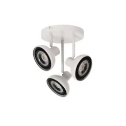 Lucide SENSAS Plafondspot-Wit-Ø25,8-3xGU10 (ES111)-12W