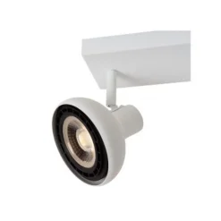 Lucide SENSAS Plafondspot-Wit-2xGU10 (ES111)-12W-Staal