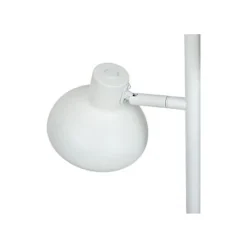 Lucide SENSAS Vloerlamp-Wit-2xGU10 (ES111)-12W-Staal