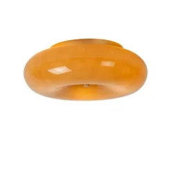 Lucide SENTINO Plafonnière-Taupe-Ø29,5-3xG9-40W-Glas