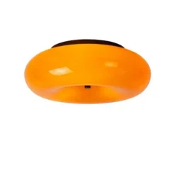 Lucide SENTINO Plafonnière-Oranje-Ø29,5-3xG9-40W-Glas