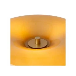 Lucide SENTINO Tafellamp-Taupe-Ø29,5-3xG9-40W-Glas