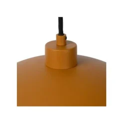 Lucide SIEMON - Hanglamp - Ø 40 cm - 1xE27 - Okergeel