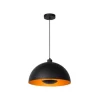 Lucide SIEMON - Hanglamp - Ø 40 cm - 1xE27 - Zwart