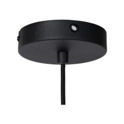 Lucide SIEMON - Hanglamp - Ø 40 cm - 1xE27 - Zwart