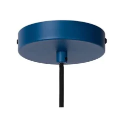 Lucide SIEMON - Hanglamp - Ø 40 cm - 1xE27 - Blauw