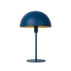 Lucide SIEMON - Tafellamp - Ø 25 cm - 1xE14 - Blauw
