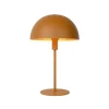 Lucide SIEMON - Tafellamp - Ø 25 cm - 1xE14 - Okergeel