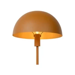 Lucide SIEMON - Tafellamp - Ø 25 cm - 1xE14 - Okergeel