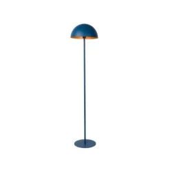 Lucide SIEMON - Vloerlamp - Ø 35 cm - 1xE27 - Blauw