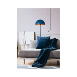 Lucide SIEMON - Vloerlamp - Ø 35 cm - 1xE27 - Blauw