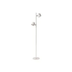 Lucide SKANSKA - Vloerlamp - LED Dimb. - 2x5W 3000K - Wit