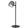 Lucide SKANSKA RECH - Oplaadbare Bureaulamp Binnen/Buiten - Accu/Batterij - LED Dimb. - CCT - 1x3W 3000K/6000K - IP44 - Grijs ijzer