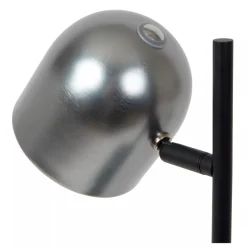 Lucide SKANSKA RECH - Oplaadbare Bureaulamp Binnen/Buiten - Accu/Batterij - LED Dimb. - CCT - 1x3W 3000K/6000K - IP44 - Grijs ijzer