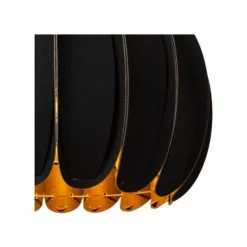 Lucide SPENCER Hanglamp-Zwart-Ø30-1xE27-40W-Vilt