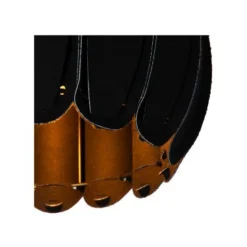 Lucide SPENCER Plafonnière-Zwart-Ø30-1xE27-40W-Vilt