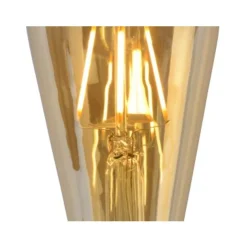 Lucide ST64 - Filament lamp - Ø 6,4 cm - LED Dimb. - E27 - 1x5W 2700K - Amber