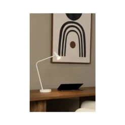 Lucide STIRLING Tafellamp-Wit-LED Dimb.-3W-2700K