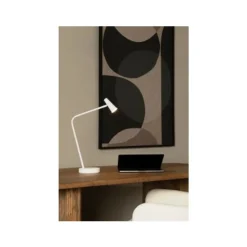 Lucide STIRLING Tafellamp-Wit-LED Dimb.-3W-2700K