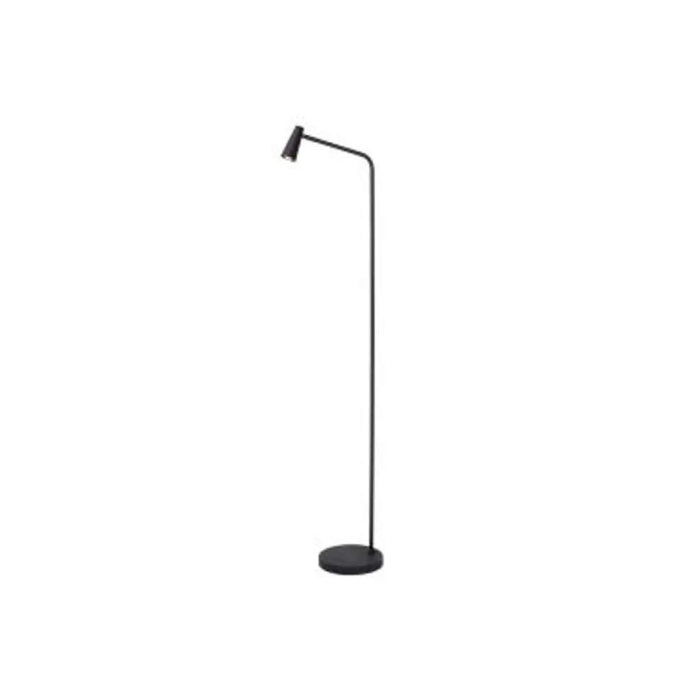 Lucide STIRLING Vloerlamp-Zwart-LED Dimb.-3W-2700K