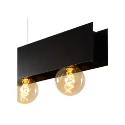 Lucide SURTUS Hanglamp 6xE27/60W Zwart